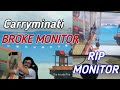 Carryminati Broke His Monitor While Playing Getting Over It