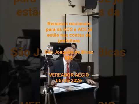 Recursos nacionais para os ACS e ACE já estão nas contas da prefeitura SJBicas MG 05/05/2026