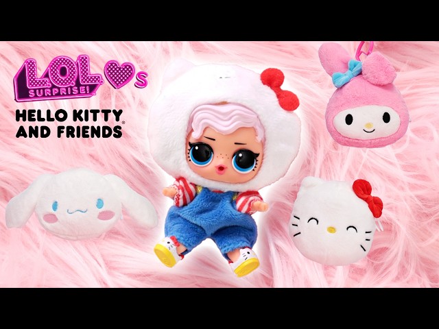 Vídeo relacionado con L.O.L. Surprise! Loves Hello Kitty and Friends Tots - Incluye 1 Muñeca, Viene con Moda y Accesorios, Pelota con Forma de Hello Kitty, Embalaje Ciego, Colecciona Las 8 Muñecas
