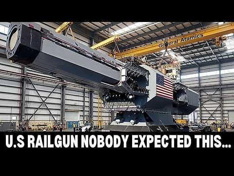 U.S. Railgun Is Back 2025 | After Japan’s Railgun Test… The U.S. Just Fired Back.