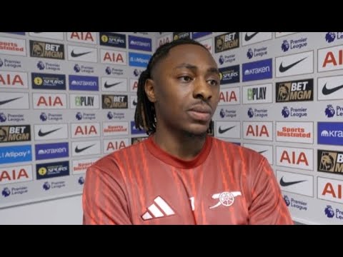 Eberechi Eze Post Match Interview | Tottenham Hotspur 1-4 Arsenal 
