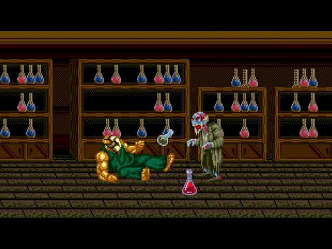 [TAS] Genesis Splatterhouse 2 (Japanese Version) - Speedrun In 00:16:18