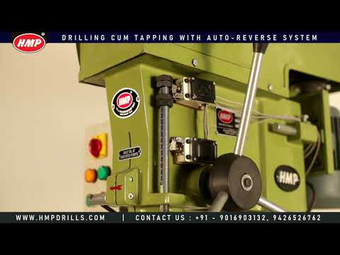 RTD-39 (RTD-16) 25mm Light Duty (Round) Drilling Cum Tapping Machines (Panel Type)