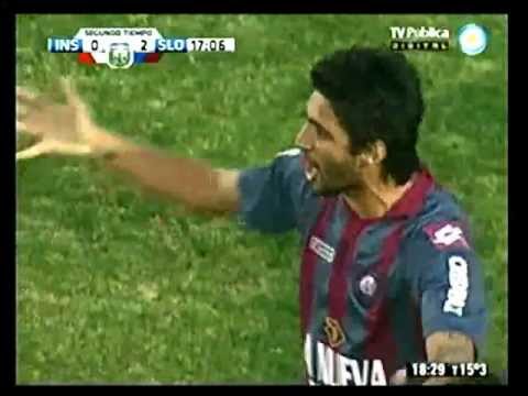 INSTITUTO vs SAN LORENZO -Gol de Carlos Bueno 0-2 - 28 de junio 2012