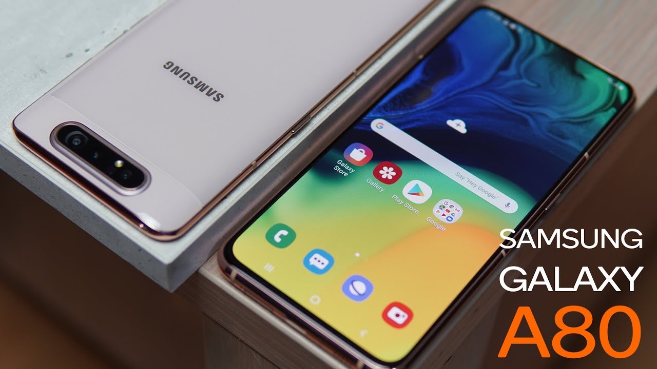 Samsung Galaxy A80 FIRST LOOK!