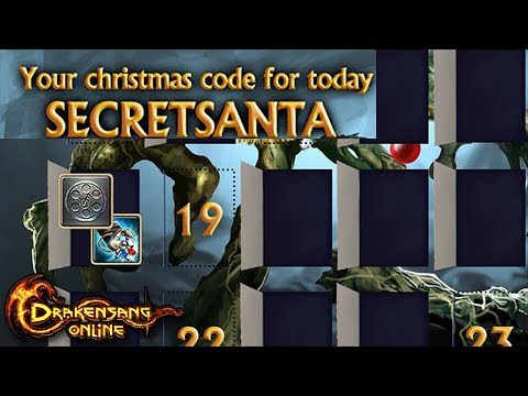 DRAKENSANG ONLINE | NUEVO CODIGO DE BONO (NEW BONUS CODE): *SECRETSANTA* - 15.12.2018