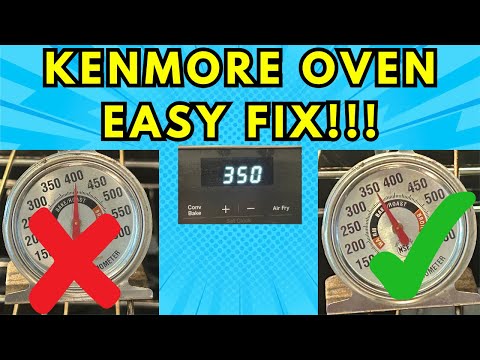 Fix Your Kenmore Oven Temperature in 5 Minutes!