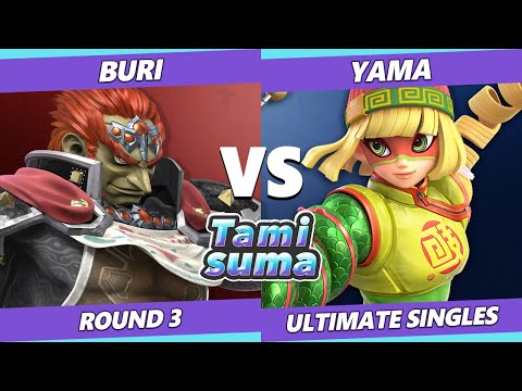 TAMISUMA 174 SSBU - Buri (Ganondorf) Vs. Yama (Min Min, Bayonetta) Smash Ultimate Round 3