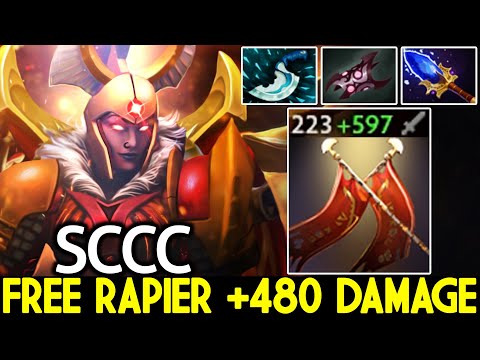 SCCC [Legion Commander] Free Rapier +480 Damage Totally Destroyed Dota 2