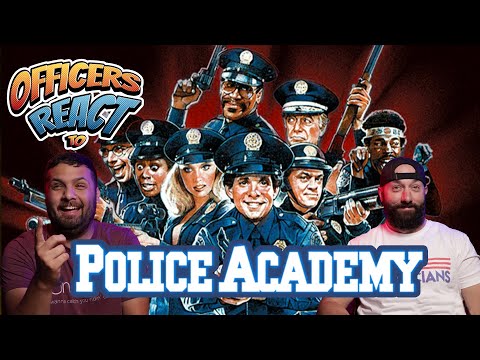 Officers React #14 - Police Academy (BEST COP MOVIE EVER??)