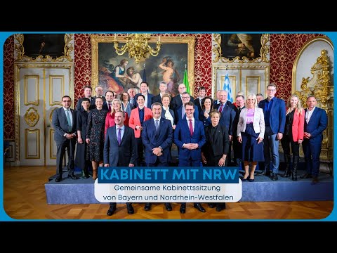 Gemeinsame Kabinettssitzung von Bayern und Nordrhein-Westfalen - Bayern (25.04.2023)