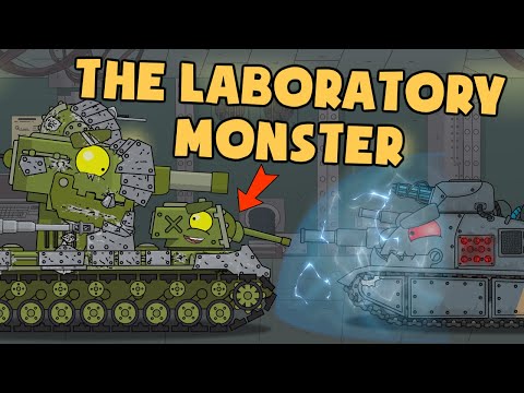 KB-6 VS the Laboratory Monster  - Cartoons about tanks