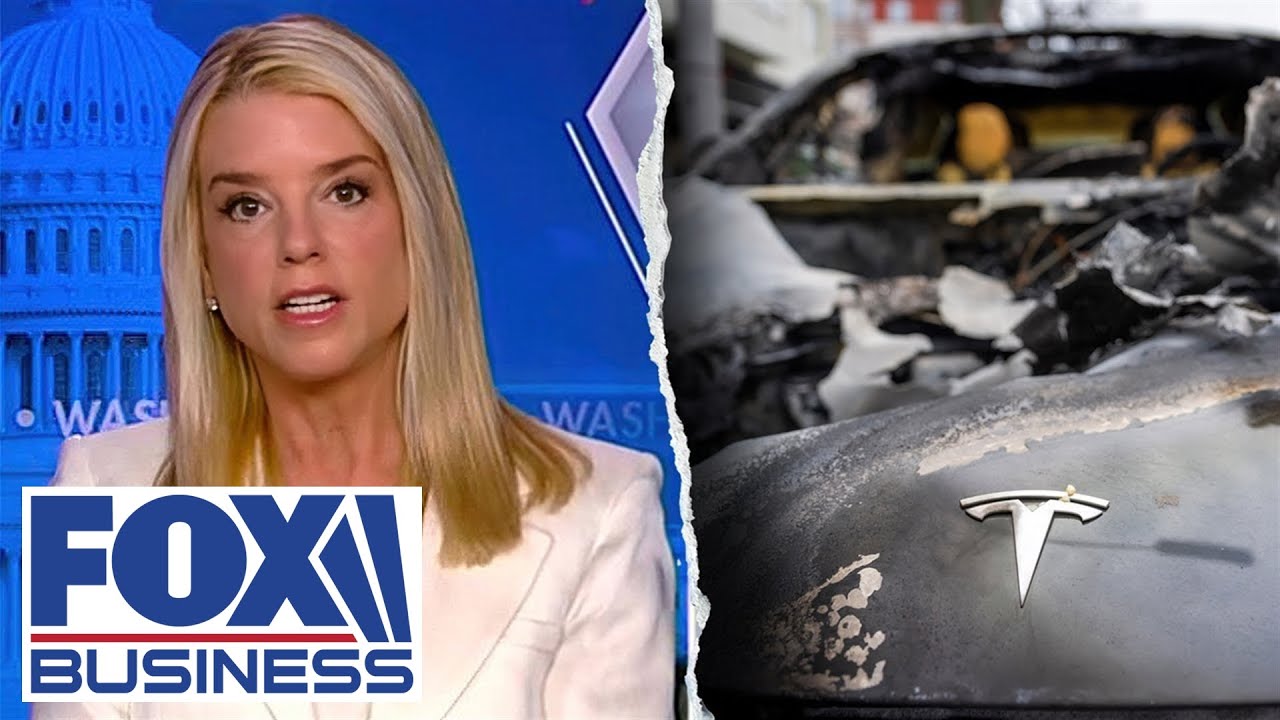 'WE'RE COMING AFTER YOU': Pam Bondi goes no holds barred on Tesla vandals