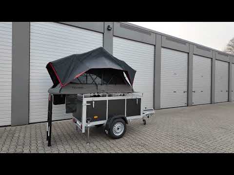 Anhänger mit Dachzelt von Atera