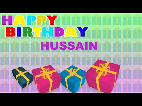 Hussain - Card  - Happy Birthday
