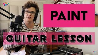 Paint by the Paper Kites Lesson Tutorial Acoustic Guitar