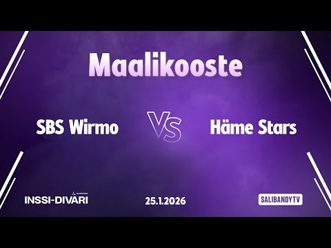 Maalikooste: SBS Wirmo - Häme Stars (Inssi-Divari N)