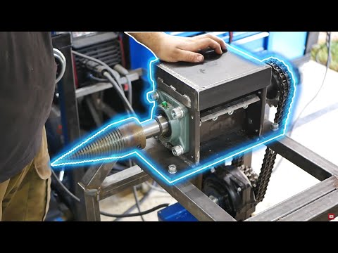 Super solid Wood chipper mechanism [PLANS]