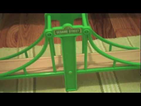 Wooden Railway Discussion: Sesame Street Suspension Bridge