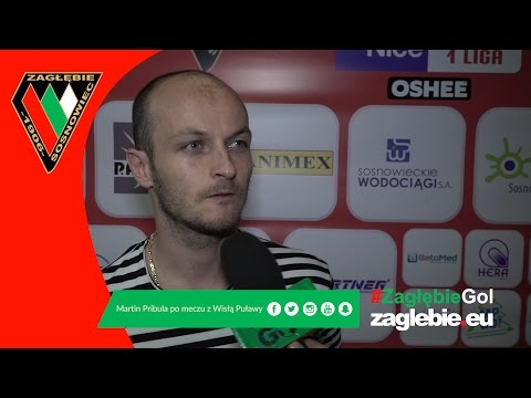 Martin Pribula po meczu z Wisłą Puławy