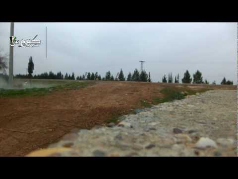 استهداف مطار كويرس العسكري بصواريخ محلية الصنع من قبل لواء أبو بكر الصديق