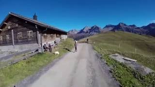 preview picture of video 'Arosa Hörnli Mountainbike Downhill-Ride'
