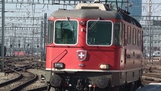 preview picture of video 'Fantastic swiss trains-Züge in Dietikon mit Ae 6/6'