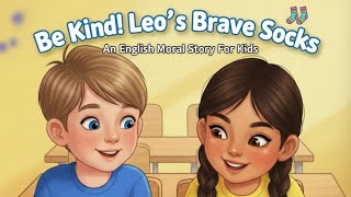 Be Kind! Leo's Brave Socks | English Moral Story For Kids | Bedtime Tales | Moral Against Bullying