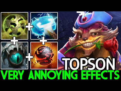 TOPSON [Pangolier] This is Pro Build Very Annoying Effects Dota 2