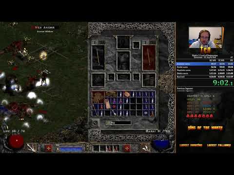 Diablo 2 LoD Any% Hell SC Sorceress - 4:05:40