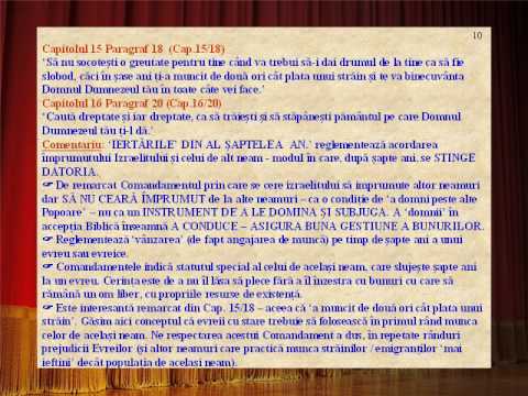 Legile Sociale ale lui Moise Text  Audio Video Integral 2011.AVI
