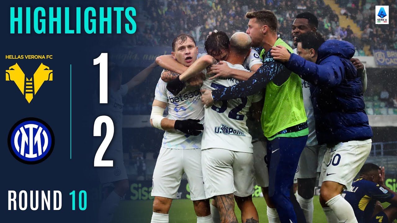 VERONA-INTER 1-2 | HIGHLIGHTS | Frese’s Own Goal Sinks Verona at the Last Minute | SERIE A 2025/26