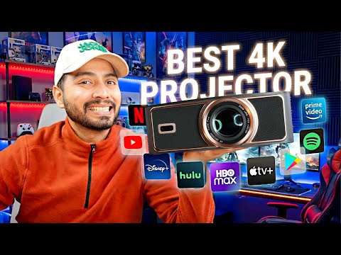 FIZIX FX PRO 4K Android Projector *UNBOXING & REVIEW* Best Under Rs 20000