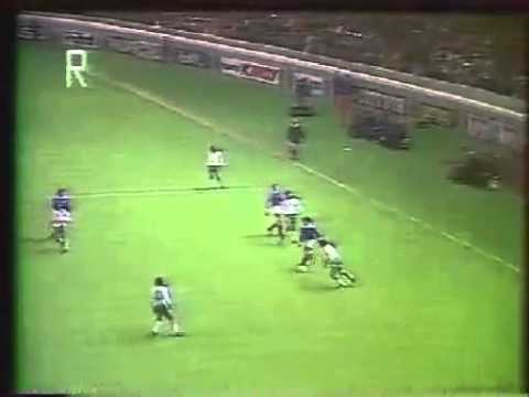 Amazing Goal by Platini | France - Bulgaria 1977