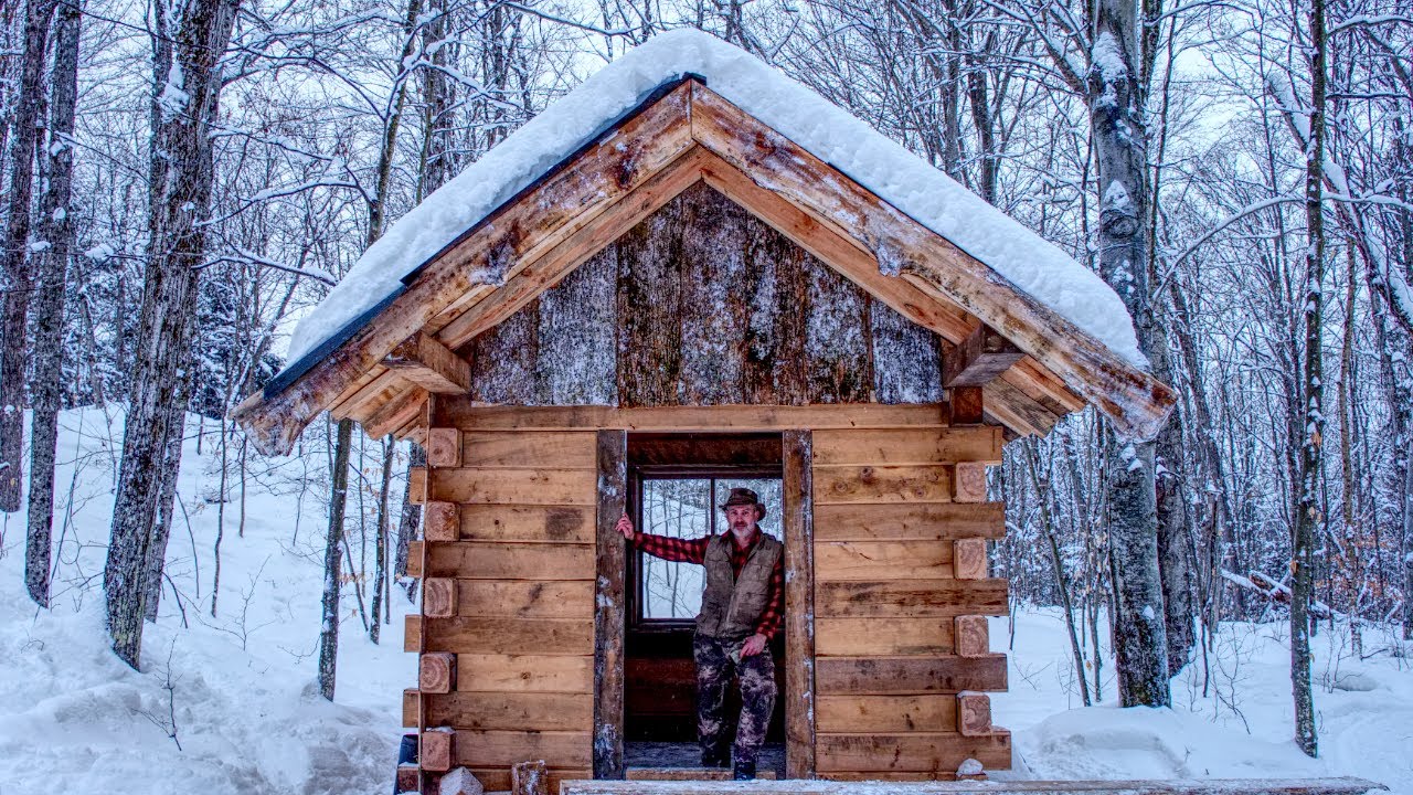 My Wife & I Clear the New Off Grid Log Cabin Site Workshop Build