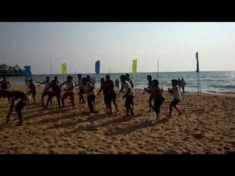 Team IM HAKA at the WNS Beach Rugby 2014