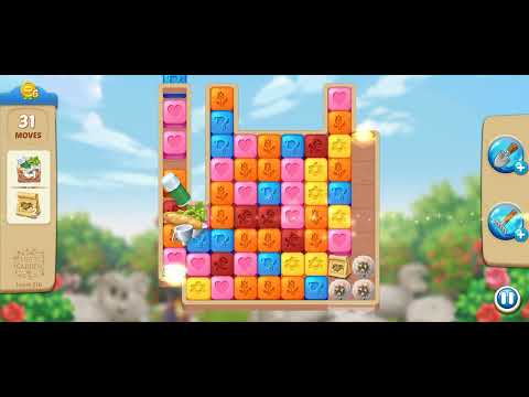 Hard level 216 how to play Lilys Garden
