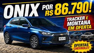 Chevrolet Onix por R$ 86.790: preço de Mobi e desconto de R$ 15 mil!