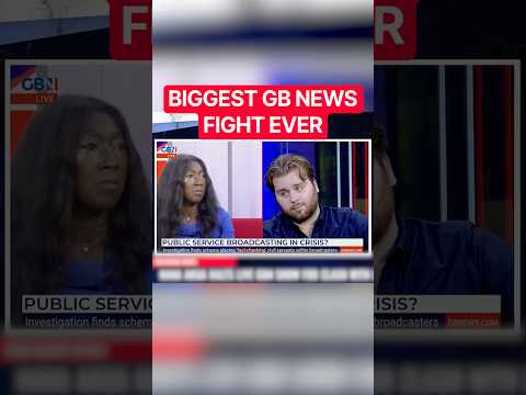 GB News star Nana Akua halts live show for BIGGEST EVER FIGHT with leftist Andy Twelves: 