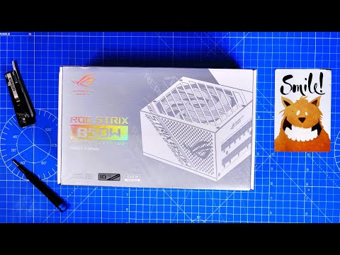 Asus Rog Strix 850w PSU unboxing and build guide
