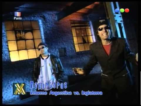 Los Raporteros, Victoria Argentina ante Inglaterra - Videomatch 98