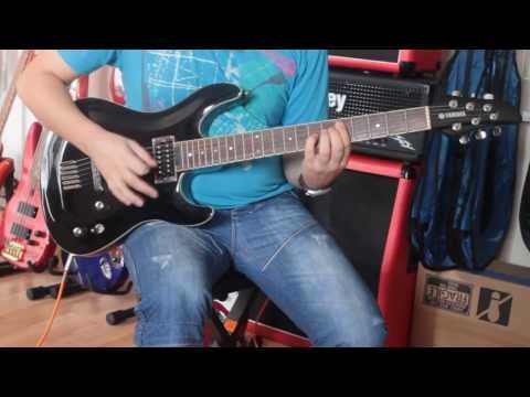 Yamaha RGX320FZ Electric Guitar 2000 Black #QML0140S image 6