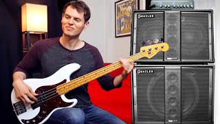 Video thumbnail for GENZLER Magellan 800 Head & Bass Array 210-3 SLT & 15-3 SLT Cabs // DEMO by Nate Navarro by Nate Navarro