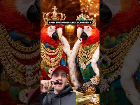 Teilen statt behalten.Papageien verstehen Fairness #viral #tiere #wissen #fakten