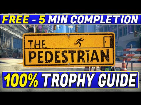 The Pedestrian 100% Trophy & Achievement Guide | Free PS Plus Extra Game - 5 Min Completion!