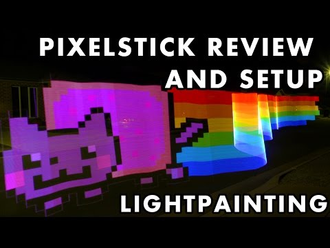 Lightpainting with the Pixelstick Review