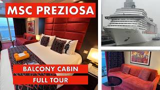 MSC Preziosa | Balcony Cabin | FULL TOUR