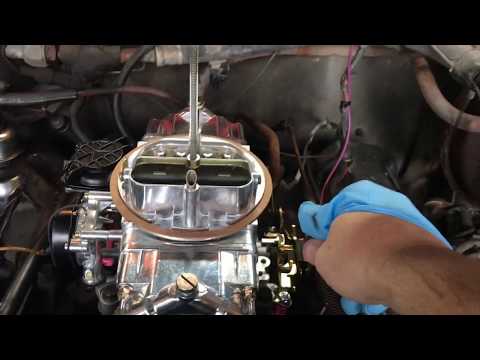 Holley Avenger 770 Install on a Stock 1977 F150 460 - Part 1