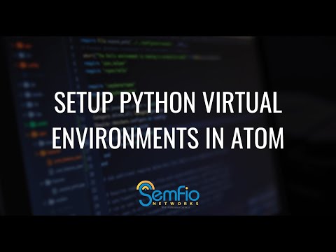 Activating Python Virtual Environment In Atom