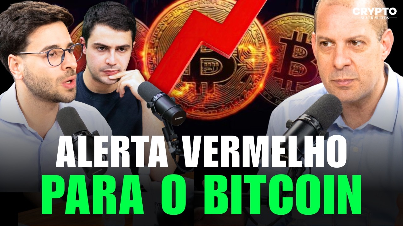 ALERTA DE CRASH: POR QUE O BITCOIN PODE CAIR 90% AGORA? | Crypto Never Sleeps #29